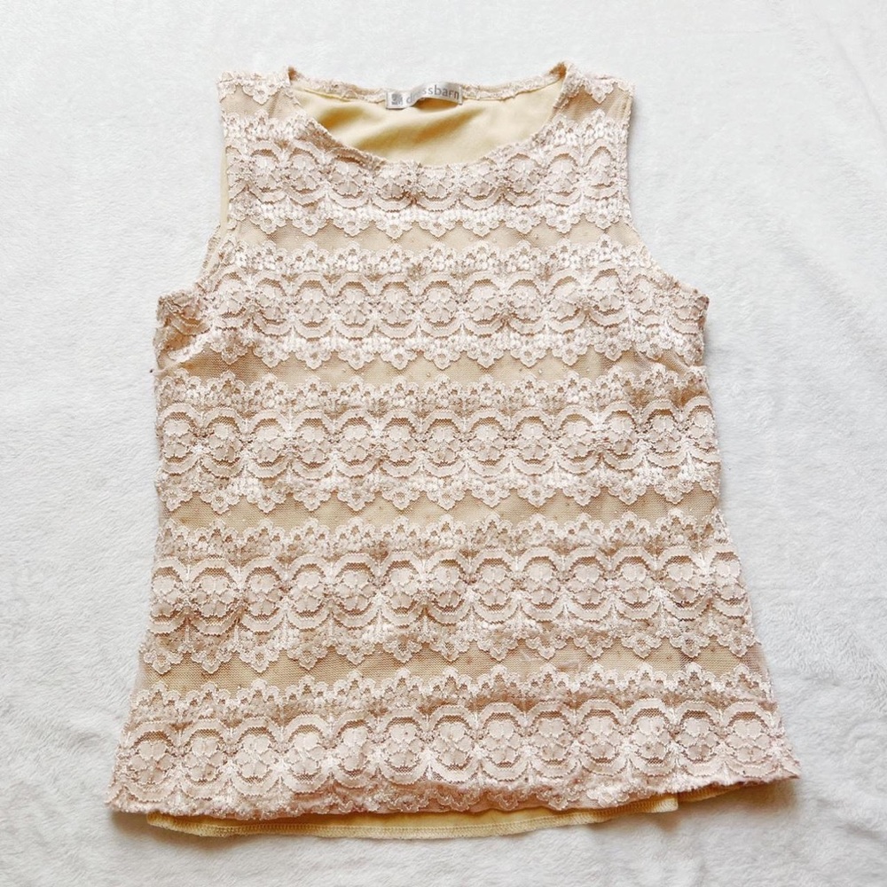 vintage dress barn embellished top - Picture 1 of 8